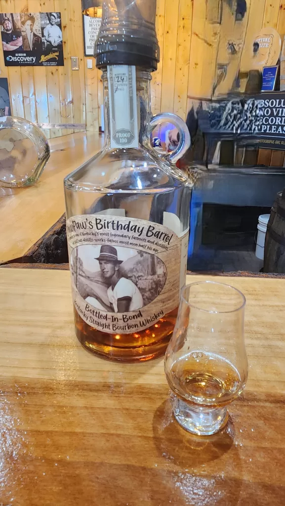 pawpaw bourbon bottle