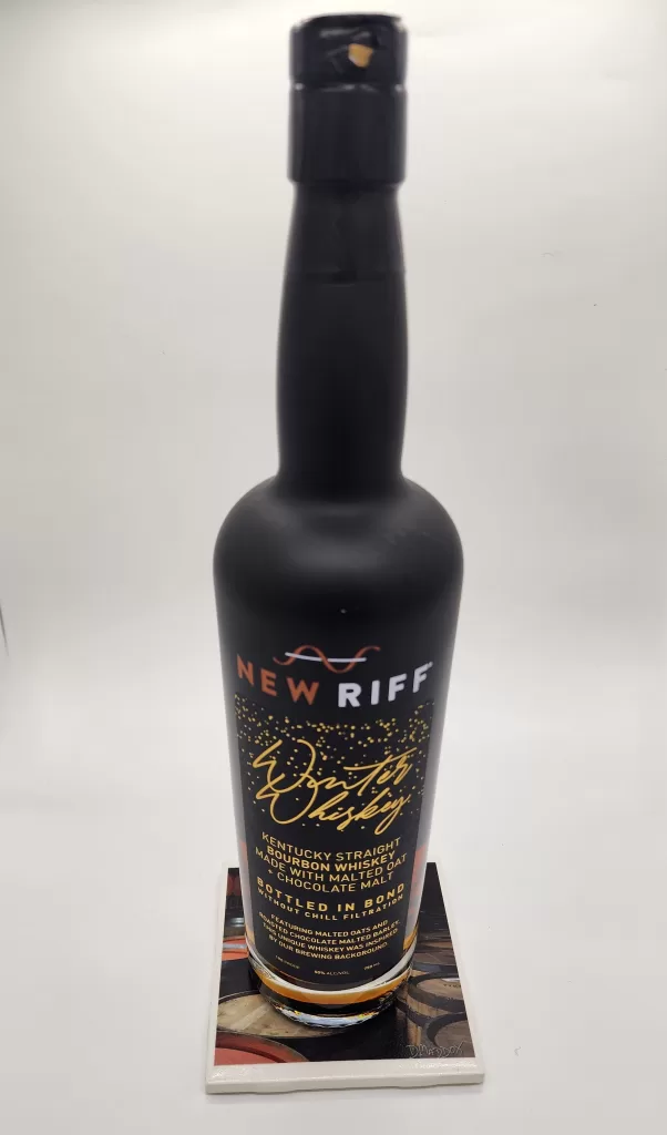 New Riff Winter Whiskey bottle